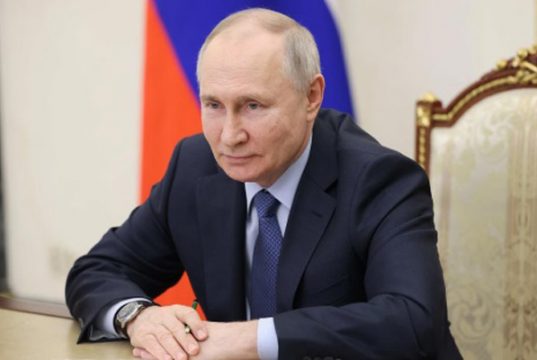 Путин совершил рабочую поездку в Мариуполь