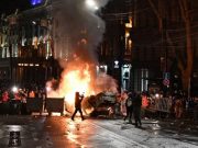 Грузинский майдан, ситуация в карабахе и истерика в западных СМИ