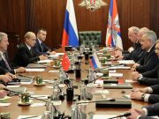 Переговоры министров обороны России, Ирана, Сирии и Турции прошли в Москве