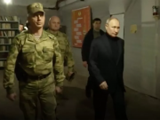 Путин посетил штаб группировки войск «Днепр» на херсонском направлении