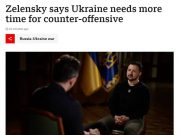 Украина не готова к контрнаступлению — Зеленский