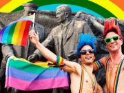 «Мир фашистского либерализма»: в Софии гомосексуалисты осквернили памятник освободителям