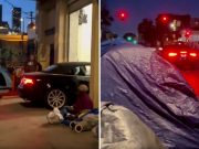 Контрасты в Лос-Анджелесе Контрасты в Лос-Анджелесе