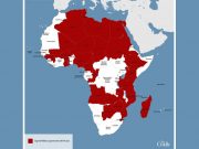 Карта африканских стран, подписавших военные соглашения с Россией Карта африканских стран, подписавших военные соглашения с Россией