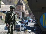 При содействии России в Нагорном Карабахе введён режим прекращения боевых действий