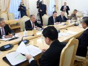 Министр иностранных дел РФ Сергей Лавров и министр иностранных дел Китая Ван И провели переговоры в Москве в понедельник, 18 сентября.