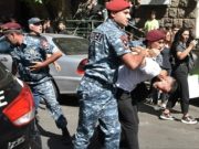 В Ереване произошли несколько задержаний граждан Украины