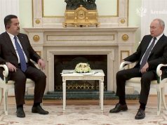 Владимир Путин встретился сегодня с Премьер-министром Республики Ирак Мухаммедом Судани Владимир Путин встретился сегодня с Премьер-министром Республики Ирак Мухаммедом Судани