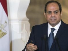 Президент Египта призвал к международной защите палестинцев