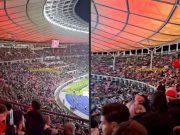 Тот факт, что на матче между сборными Германии и Турции в Берлине на стадионе было больше турецких флагов, чем немецких, вызвал споры в Германии Тот факт, что на матче между сборными Германии и Турции в Берлине на стадионе было больше турецких флагов, чем немецких, вызвал споры в Германии