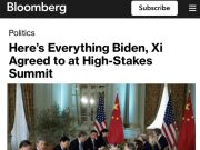 БАЙДЕН И СИ ЦЗИНПИНЬ ЗАКЛЮЧИЛИ СОГЛАШЕНИЯ ПО ПЯТИ НАПРАВЛЕНИЯМ: ИТОГИ