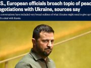 США и европейские чиновники обсуждают с Киевом тему мирных переговоров США и европейские чиновники обсуждают с Киевом тему мирных переговоров