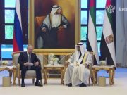 О Газе, Украине и храмах: главное из речи Путина на встрече с президентом ОАЭ