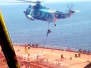 ВМС Ирана захватили в Оманском заливе нефтяной танкер «Святой Николас» ВМС Ирана захватили в Оманском заливе нефтяной танкер «Святой Николас»