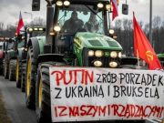 «Путин, наведи порядок на Украине и в Брюсселе!» — польские фермеры