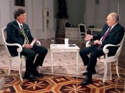 Интервью Владимира Путина американскому журналисту Такеру Карлсону явно было нацелено на внешнюю аудиторию Интервью Владимира Путина американскому журналисту Такеру Карлсону явно было нацелено на внешнюю аудиторию