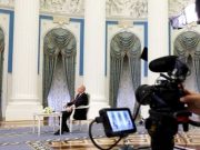 «Экскурс в историю», призыв к переговорам. Что и зачем сказал Путин в интервью Такеру Карлсону "Экскурс в историю", призыв к переговорам. Что и зачем сказал Путин в интервью Такеру Карлсону