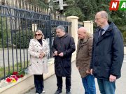 Грузинские политики почтили память погибших в теракте в Подмосковье Грузинские политики почтили память погибших в теракте в Подмосковье