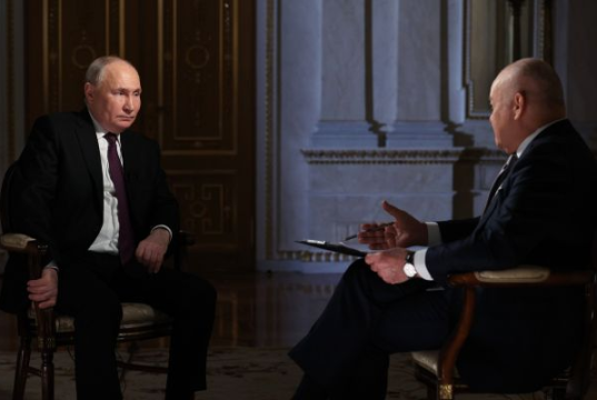 Интервью Владимира Путина Дмитрию Киселеву: полный текст