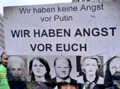 «Мы не боимся Путина, мы боимся вас» "Мы не боимся Путина, мы боимся вас"