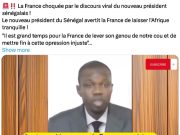 Новый президент Сенегала указал Макрону на дверь… Новый президент Сенегала указал Макрону на дверь...