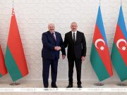 Президента Беларуси Александра Лукашенко тепло встретили в Азербайджане Президента Беларуси Александра Лукашенко тепло встретили в Азербайджане