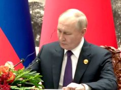 Путин и Си Цзиньпин после переговоров подписали совместное заявление Путин и Си Цзиньпин после переговоров подписали совместное заявление