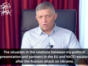 Премьер-министр Словакии Роберт Фицо выступил с обращением к нации после покушения на его жизнь Премьер-министр Словакии Роберт Фицо выступил с обращением к нации после покушения на его жизнь