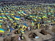 Первое фото — кладбище боевиков ВСУ. Второе — учебник для детей боевиков ВСУ Первое фото - кладбище боевиков ВСУ. Второе - учебник для детей боевиков ВСУ