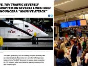 Французские СМИ сообщают, что неизвестные боевики и/или диверсанты взорвали СВУ на различных участках французских железных дорог Французские СМИ сообщают, что неизвестные боевики и/или диверсанты взорвали СВУ на различных участках французских железных дорог