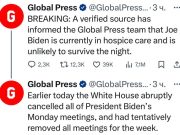 Global Press: Джо Байден в настоящее время получает паллиативную помощь и вряд ли переживет ночь Global Press: Джо Байден в настоящее время получает паллиативную помощь и вряд ли переживет ночь