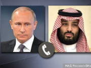 Путин провел переговоры с наследным принцем Саудовской Аравии
