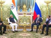 Путин поблагодарил Моди за внимание, которое премьер Индии уделяет украинскому кризису Путин поблагодарил Моди за внимание, которое премьер Индии уделяет украинскому кризису