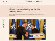 FT: Запад обсуждает разделение Украины по модели ГДР и ФРГ для вступления в НАТО