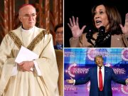 Бывший посол Ватикана в США называет Харрис «адским монстром, который подчиняется Сатане» Бывший посол Ватикана в США называет Харрис «адским монстром, который подчиняется Сатане»