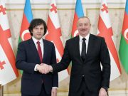 Президент Азербайджана поздравил Ираклия Кобахидзе с победой «Грузинской мечты» Президент Азербайджана поздравил Ираклия Кобахидзе с победой "Грузинской мечты"