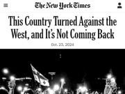 The New York Times про Грузию: Эта страна развернулась против Запада и уже не вернется The New York Times про Грузию: Эта страна развернулась против Запада и уже не вернется