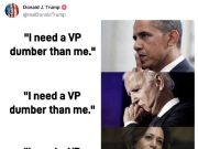 «Я нуждаюсь в вице-президенте тупее меня» "Я нуждаюсь в вице-президенте тупее меня"