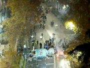 К шести утра протестующих на проспекте Руставели практически не осталось К шести утра протестующих на проспекте Руставели практически не осталось