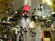 Полиция завершила разгон протестующих на проспекте Руставели в Тбилиси к утру Полиция завершила разгон протестующих на проспекте Руставели в Тбилиси к утру