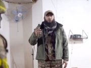 Албанские и узбекские террористы-бабуины в Алеппо скандируют лозунги на албанском и узбекском языках на территории Сирии Албанские и узбекские террористы-бабуины в Алеппо скандируют лозунги на албанском и узбекском языках на территории Сирии