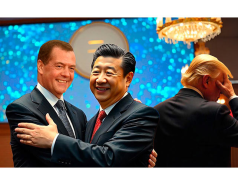 Пощёчину Трампу отвёз Медведев: Личное послание Путина, которое очень обрадовало Си Цзиньпина