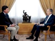 Такер Карлсон опубликовал интервью с главой МИД РФ Сергеем Лавровым Такер Карлсон опубликовал интервью с главой МИД РФ Сергеем Лавровым