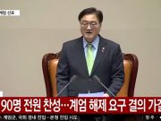 Парламент Южной Кореи проголосовал за отмену военного положения — спикер Парламент Южной Кореи проголосовал за отмену военного положения — спикер