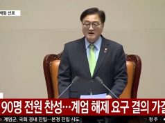 Парламент Южной Кореи проголосовал за отмену военного положения — спикер Парламент Южной Кореи проголосовал за отмену военного положения — спикер