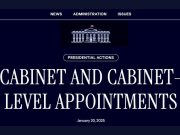 Трамп подал на утверждение Сената список членов своего правительства Трамп подал на утверждение Сената список членов своего правительства