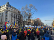 Протесты в Бухаресте: Джорджеску — наш президент, бойтесь, народ восстаёт!