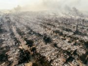 Последствия пожара в районе Пасифик-Палисейдс в Калифорнии Последствия пожара в районе Пасифик-Палисейдс в Калифорнии