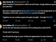 «Вы последний генсек тонущего корабля под названием НАТО» «Вы последний генсек тонущего корабля под названием НАТО»