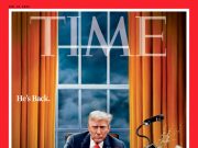 «Он вернулся». Журнал Time поместил Трампа на обложку нового номера «Он вернулся». Журнал Time поместил Трампа на обложку нового номера